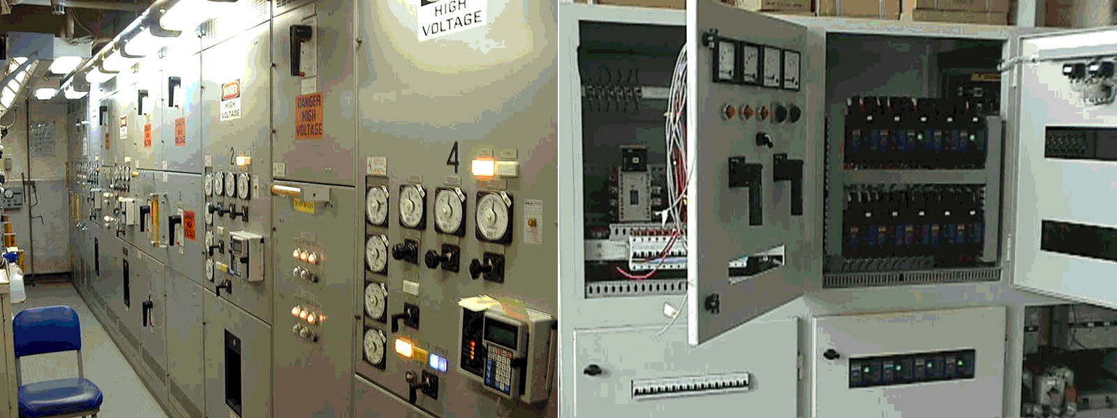 ELECTRICAL MARINE WORKS P.A. VALSAMAKIS provides services Main & Auxilliary Switch Boards