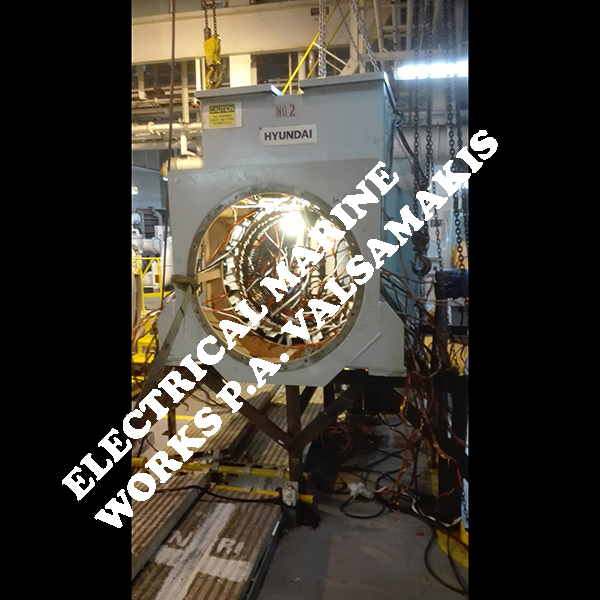 OUR QUALITY ASSURED ELECTRICAL MOTOR REWIND PROCESS ON BOARD WITHOUT STOP SHIP'S OPERATION